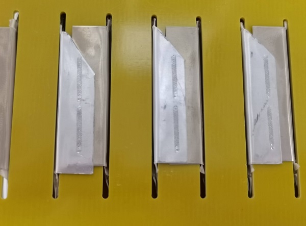 鋰電池鋁極耳激光焊接