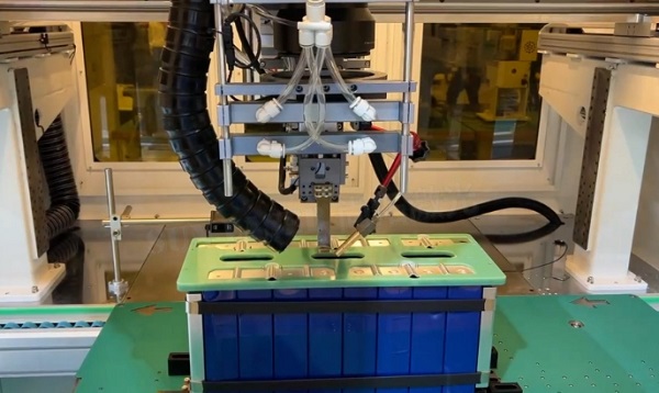 激光焊接鋰電池