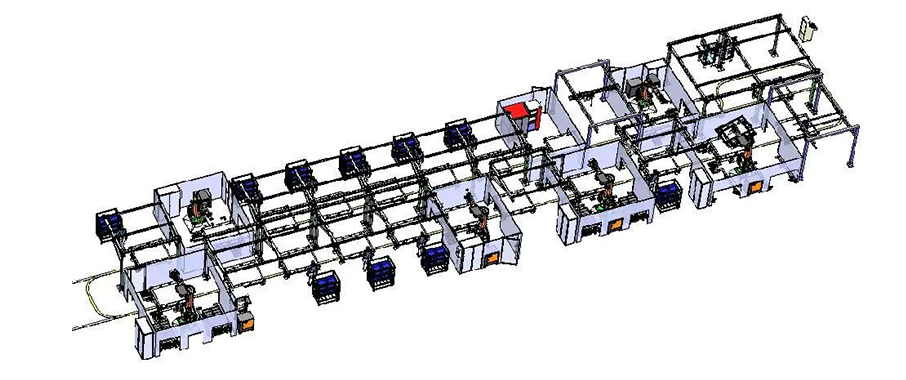 鋰電池pack生產(chǎn)線