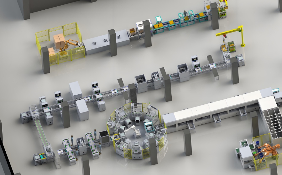 鋰電池派克生產(chǎn)線